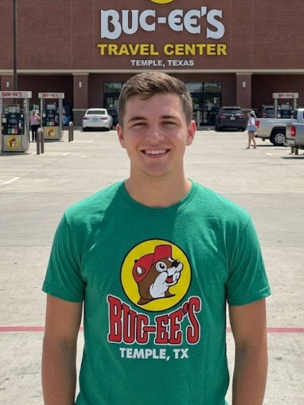 NWT Buc-ee's Temple, Texas - Green T-Shirt - Sz M